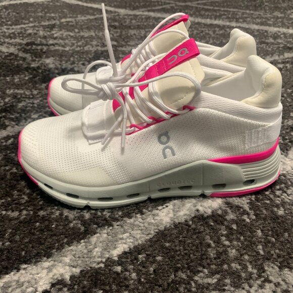 On Running CloudNova Undyed Pink Women's Size 6, 7 - Picture 3 of 6